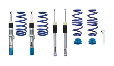 Blue Line - Gevindundervogn til VW Golf 8 (CD) - fast bagbro - 1100 kg
