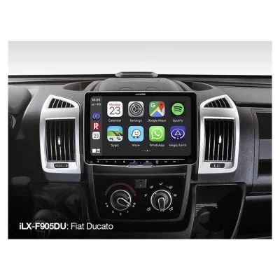 Alpine ILX-F905DU HALO9 Bundle til Fiat Ducato 3
