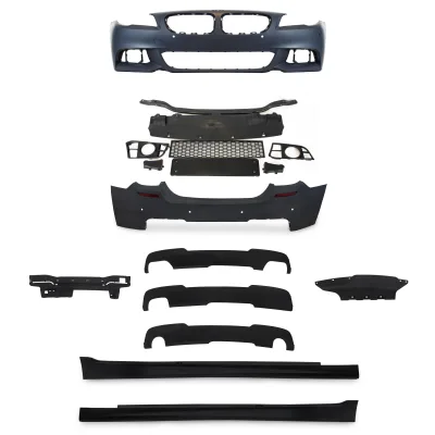 JOM Body kit inkl. sideskørter og PDC-huller til BMW 5 serie F10 LCI, 20132017