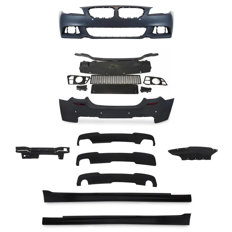 JOM Body kit inkl. sideskørter og PDC-huller til BMW 5 serie F10 LCI, 20132017