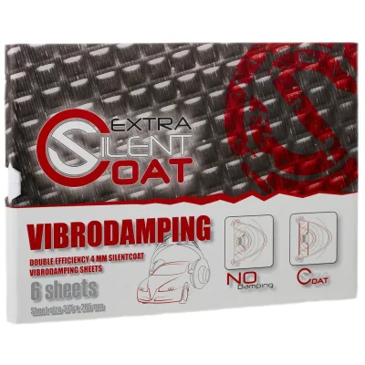 Silent Coat Extra, 4 mm, 6 plader