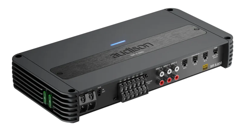 Audison SR 6.600 6 kanals forstærker 4x140 + 2x185w