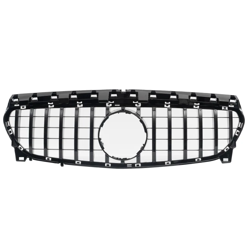 JOM Sports Frontgrill sort højglans til Mercedes CLA-Klasse C117, 20132019