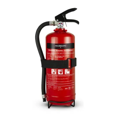 Housegaard brandslukker pulver 2 kg. med beslag