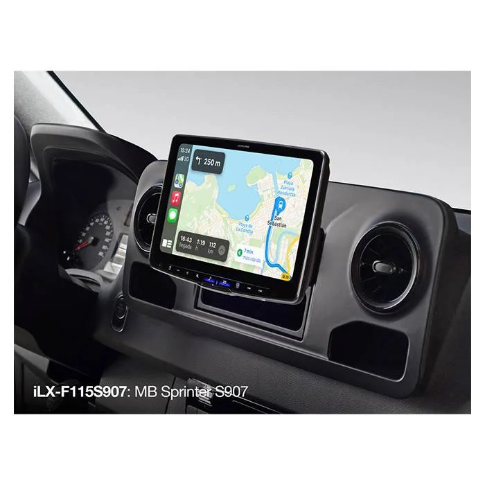 Alpine HALO11 ILXF115DU Bundle til Mercedes Sprinter S907