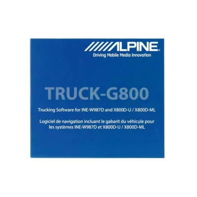 Alpine TRUCK-G800 Truck kort til INEW987D/X800