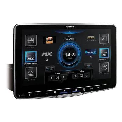 Alpine ILX-F905D HALO9 V2, trådløst Apple Carplay og Android Auto