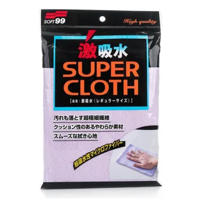 Soft99 Microfiber Cloth -Super Water Absorbent- Regular