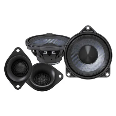 Alpine DP240CB 4"/10 cm Hi-Res 2-vejs komponent højtaler til BMW