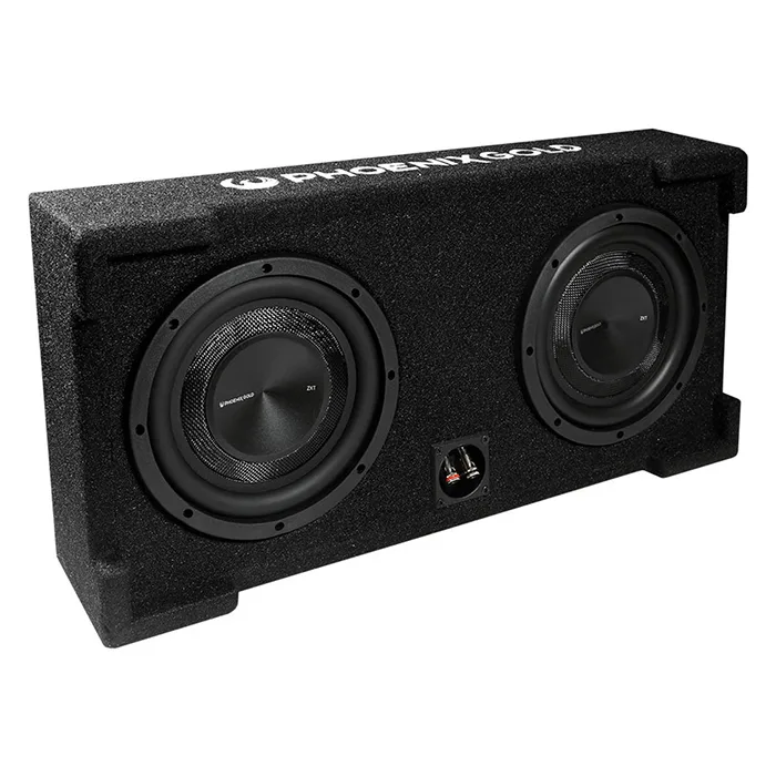 Phoenix Gold 2X8" 250 W RMS 2Ohm passiv sub. box