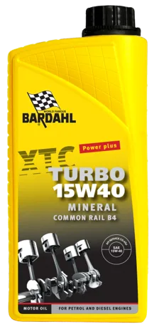 Bardahl Motorolie - XTC 15W/40 Turbo ( Mineralsk baseret ) 1 ltr