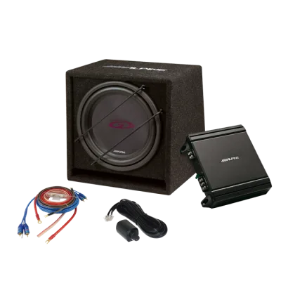 Alpine SBG-30KIT 12" Subwoofer kit med forstærker