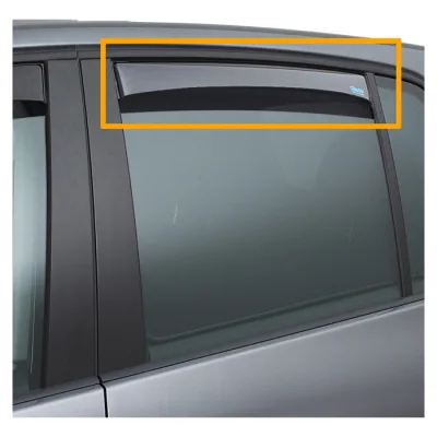 Climair bagvindafviser Mini Countryman 2017-, 5-dr