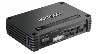 Audison Forza AFC8.14 bit 8-kanals DSP-forstærker, 8 × 100 W