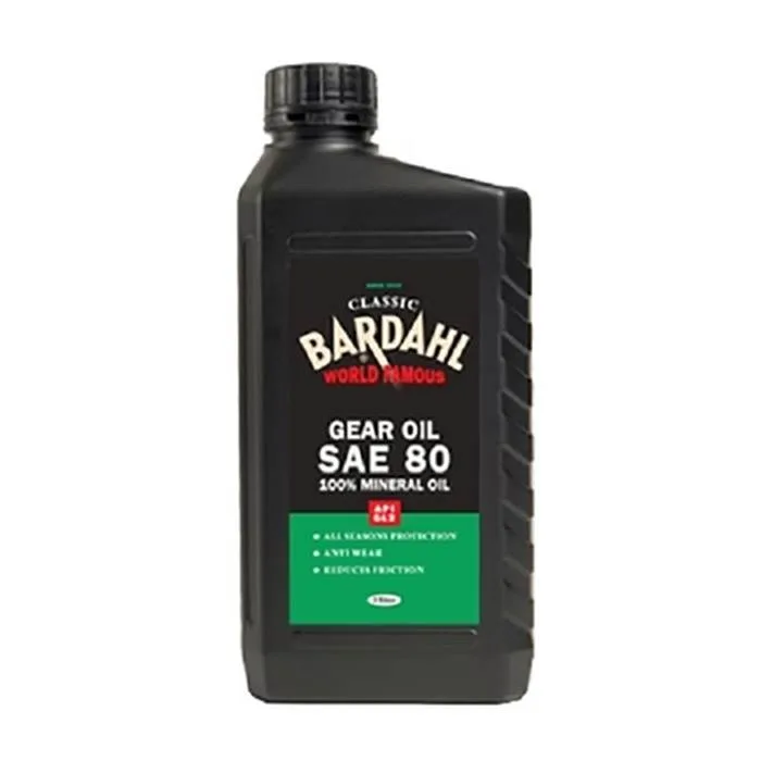 Bardahl Gearolie - Sae80 Gl2 Classic - 1 ltr.