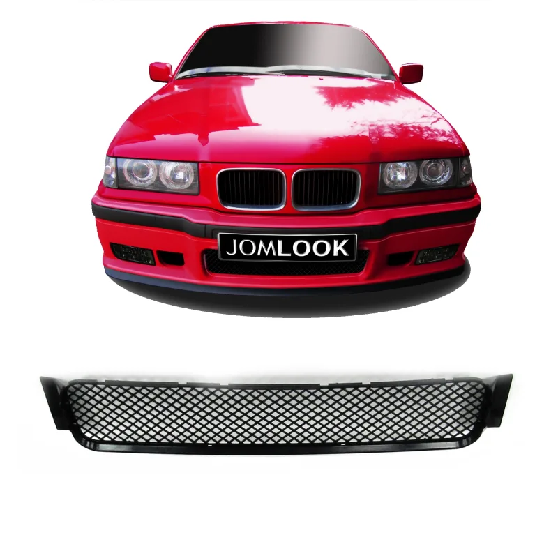 Kofangergitter sort til BMW 3 series E36 Sedan Coupe/Cabrio/Touring/Compact, årgang 1991-1999