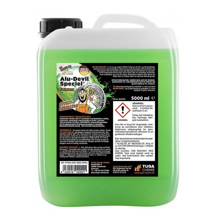 Tuga Alu-teufel spezial Fælgrens - 5 ltr.