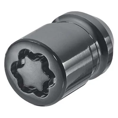 Mcgard 24214SU låsemøtrik m14x1.5 kegle - 4 stk., Sort