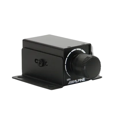 Alpine RUX-KNOB2 Fjernstyring til subwoofer med kabel