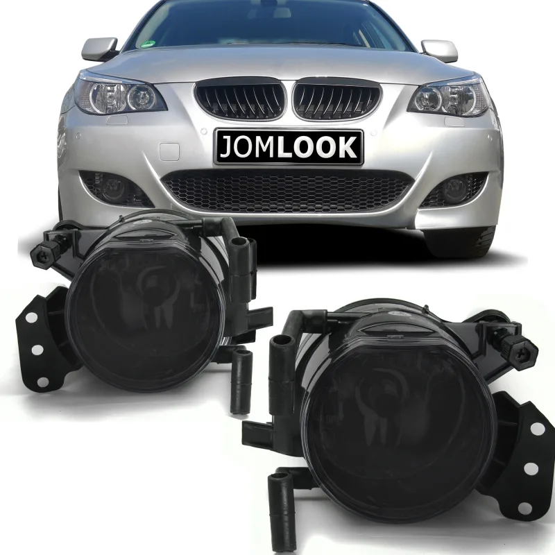 JOM Tågelygtesæt røgfarvet BMW 3-Serie Cabrio E46 00-07/Coupe E46 00-06/E90 04-11/Touring E91 04-12