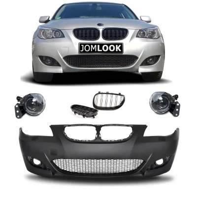 JOM Forkofanger inkl. tågelygter og kølergrill BMW 5 serie E60 Sedan & E61 Touring