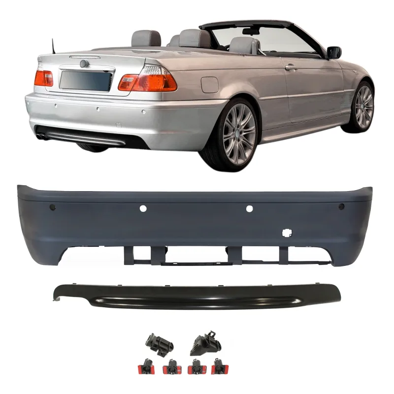 JOM Bagkofanger sport design med PDC-huller til BMW 3 serie E46 Coupé & Cabriolet,19992007