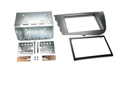 Radioramme 2 DIN kit til Seat Leon årgang 2005-2010, antracit