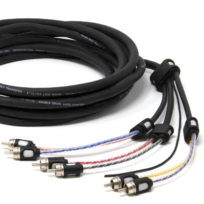 Connection BT6 250, 6 kanals RCA, 250 cm, High efficency kabel