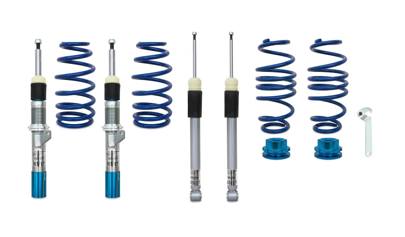 Blue Line - Gevindundervogn til VW Golf 7 Limousine og Sportsvan (AU/AUV) - Fast bagbro