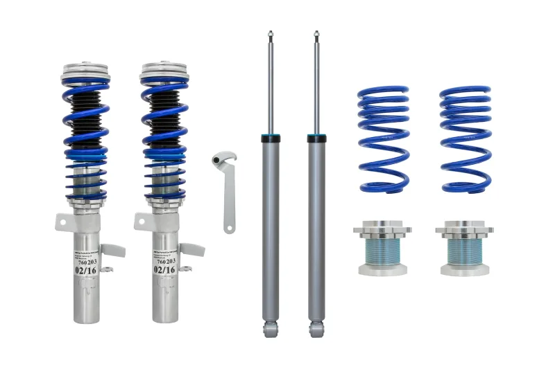 Blue Line - Gevindundervogn til Volvo V40 1.5, 1.6, 2.0 (T2/ T3/ T4/ T5/ D2/ D3/ D3)