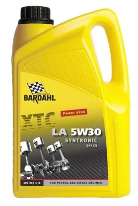 Bardahl Motorolie - XTC LA 5W30 Syntronic 5 ltr.