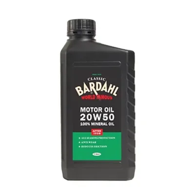 Bardahl Motorolie - Sae 20W50 Classic 1 ltr