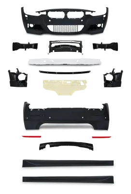 JOM Body kit til BMW 3 serie F30 limousine med PDC huller og HCS, Årgang 10.2011-
