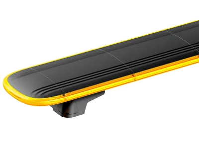 Raptor LED lysbro 1200 mm - amber, R65, R10, 10-30V
