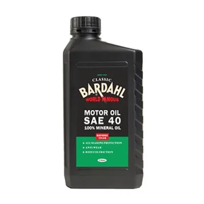 Bardahl Motorolie - Sae40 Singlegrade Classic  1 ltr