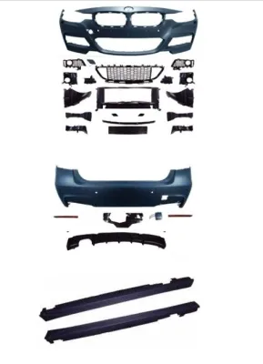 JOM Bodykit i sport-design med PDC-huller og SRA til BMW 3 serie F30/F31 (inkl. LCI), 20112019