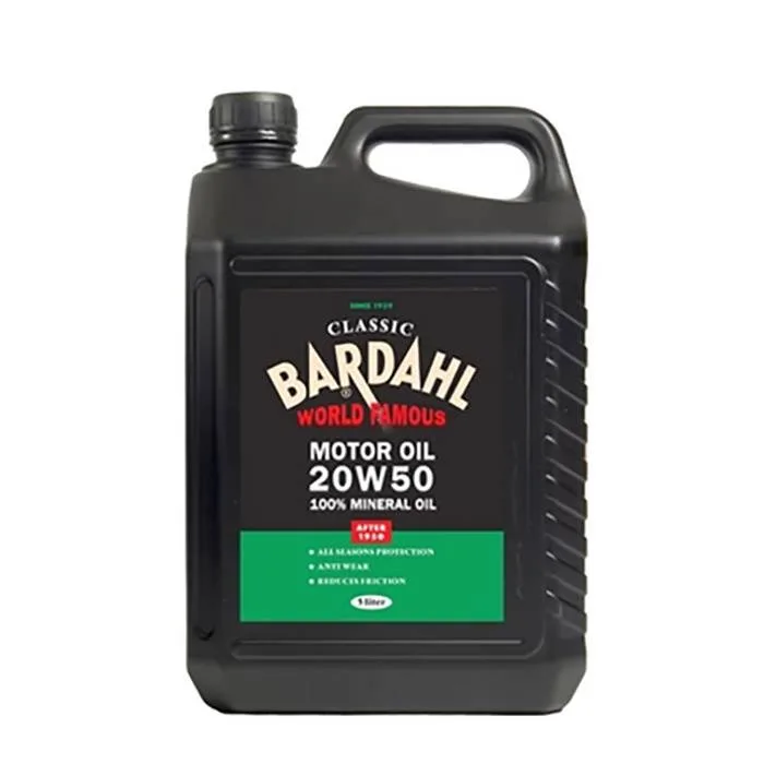 Bardahl Motorolie - Sae 20W50 Classic 5 ltr