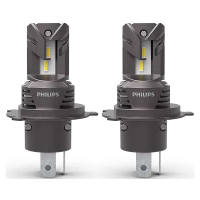 Philips Retrofit LED forlygtepærer H4/H19 12V, 2 stk.