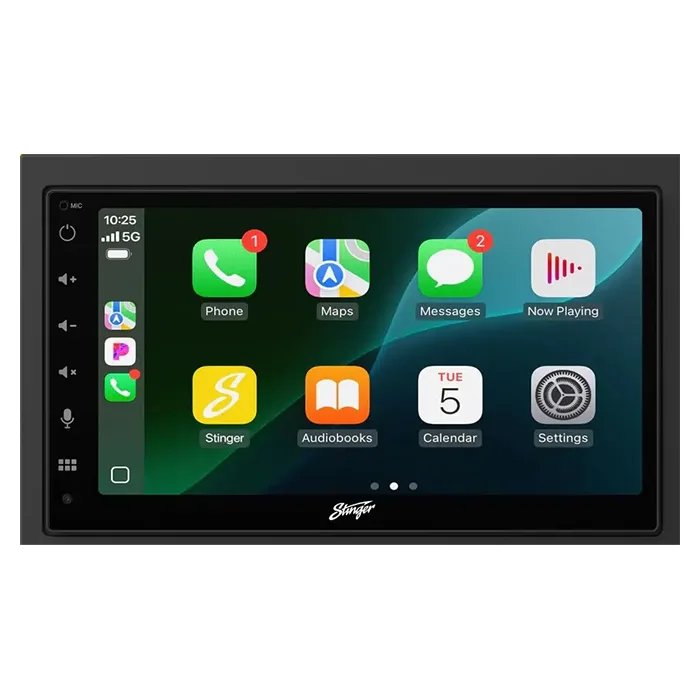 Stinger 6,8" skærm med trådløs Carplay/Android Auto