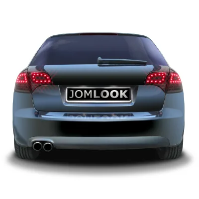 LED baglygter sort til Audi A4 Avant B7, Årgang 2004-2008