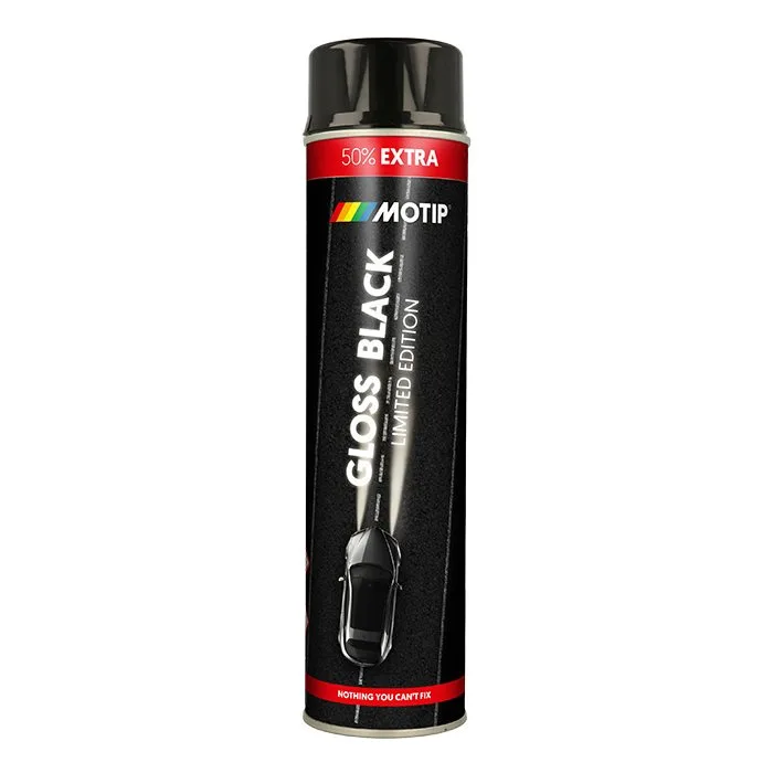 Motip Universallak Limited Sort Højglans - 600 ml.