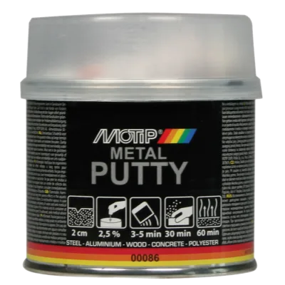 Motip Metal spartelmasse - 250 gr.