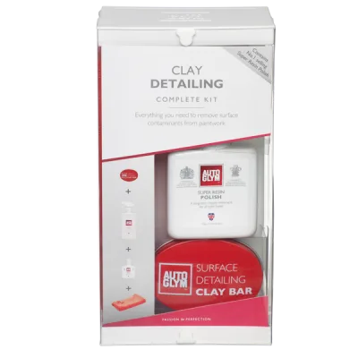 Autoglym Lakrens / Clay Bar Kit - Sæt.